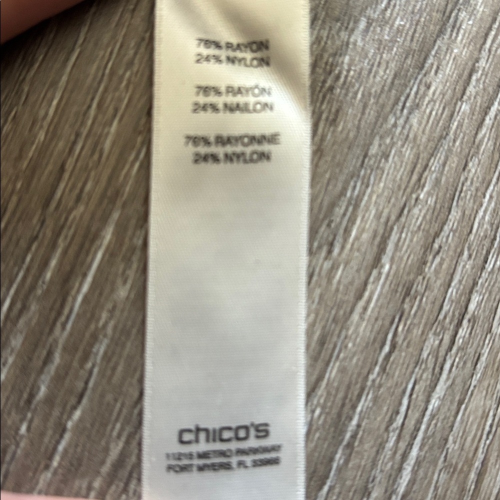 Chico's Off-White Ribbed Turtleneck - Picture 5 of 7
